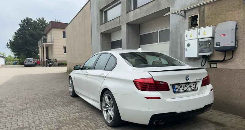 bmw seria 5 mazowieckie BMW Seria 5 cena 91900 przebieg: 44380, rok produkcji 2016 z Kamień Krajeński